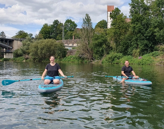 Stand Up Paddling Familien-Kurs
