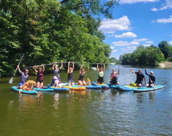Stand Up Paddling Gruppen-Kurs